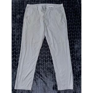 Tommy Bahama Pants Mens Gray Performance Stretch Modern Flat Front Casual‎ Sz 38